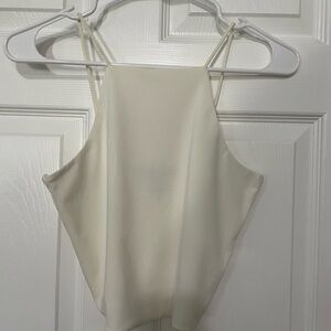 Small White Forever 21 Crop Top